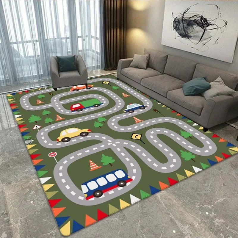 

3D Gamer Rug Decoration Large Play Area Rug Game Living Room Mat Teen Bedroom Controller Player Boy Gift Anime Rug Tapis Chambre