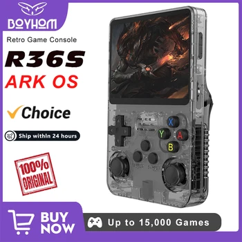 BOYHOM R36S Retro Handheld Console – 3.5" IPS, Up to 256GB 1