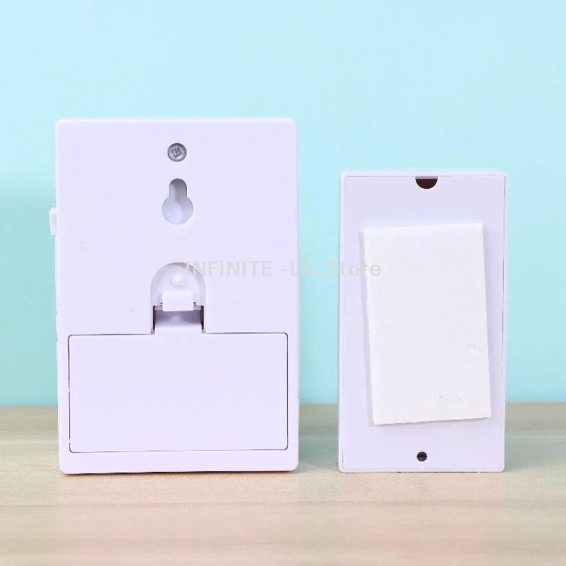 원격 제어 도어벨 접착식 장거리 고음질 호출기 노인 및 어린이용 스마트 도어벨