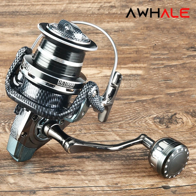 2023 New 5000-12000 Serpentine Metal Ultra-large Distance Cast Wheel Anchor Fish  Spinning Wheel Rotating Fishing Reel - Fishing Reels - AliExpress