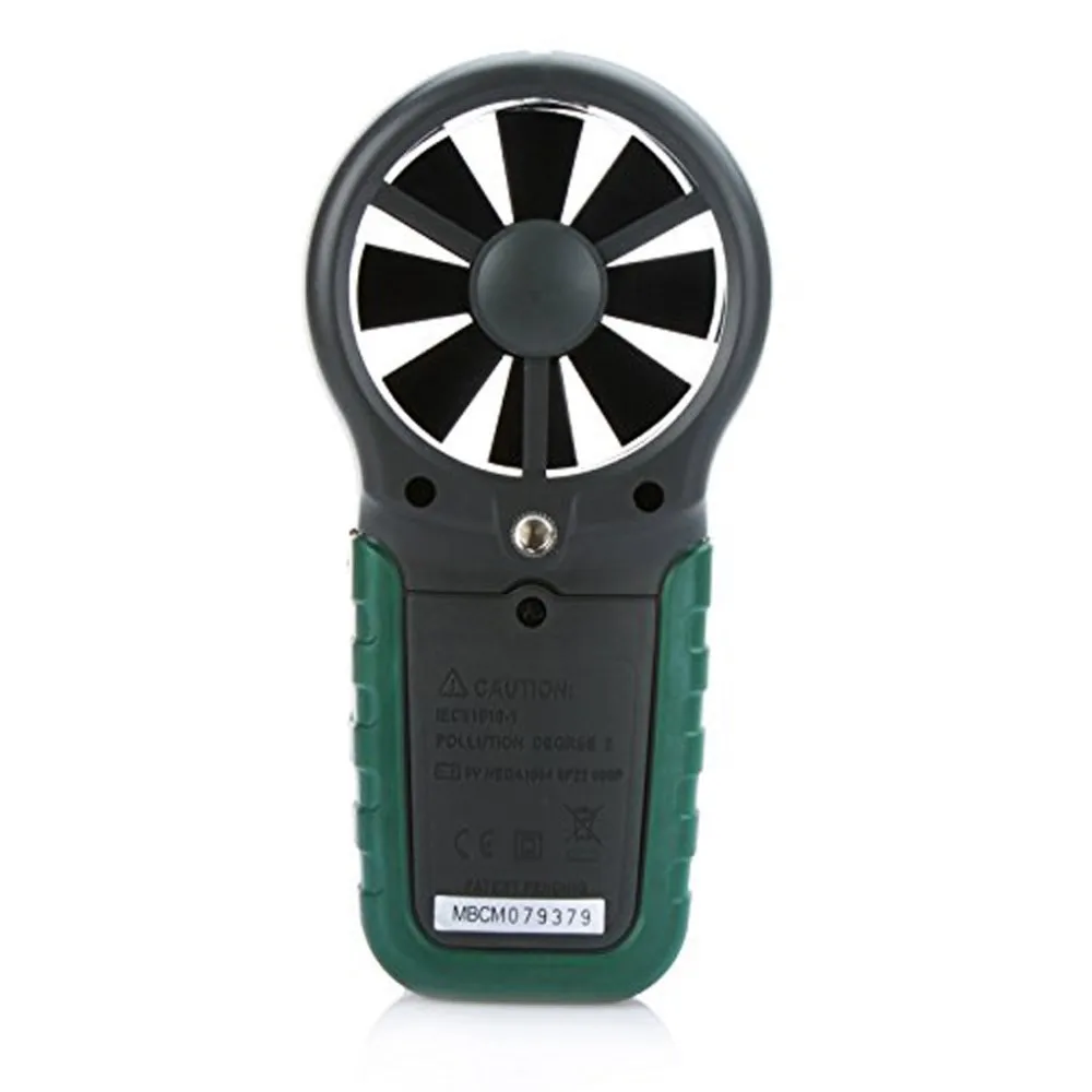 MASTECH MS6252A Handheld Digital Anemometer Wind Speed Meter Air Flow Tester with Bar Graph images - 6