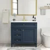 Bathroom Organizers, Bathroom Vanity With Sink, Modern Bathroom Cabinet With Drawers And Tip Out Drawer, Freestanding Bathroom V 1