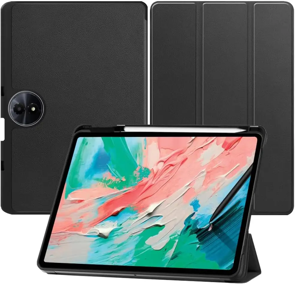 Premium Tablet Stand Cover with Pencil Holder