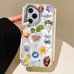 Seaside Scenery Lemon Wine Phone Case Cover for Honor X7b 5G (Ytyyl47)