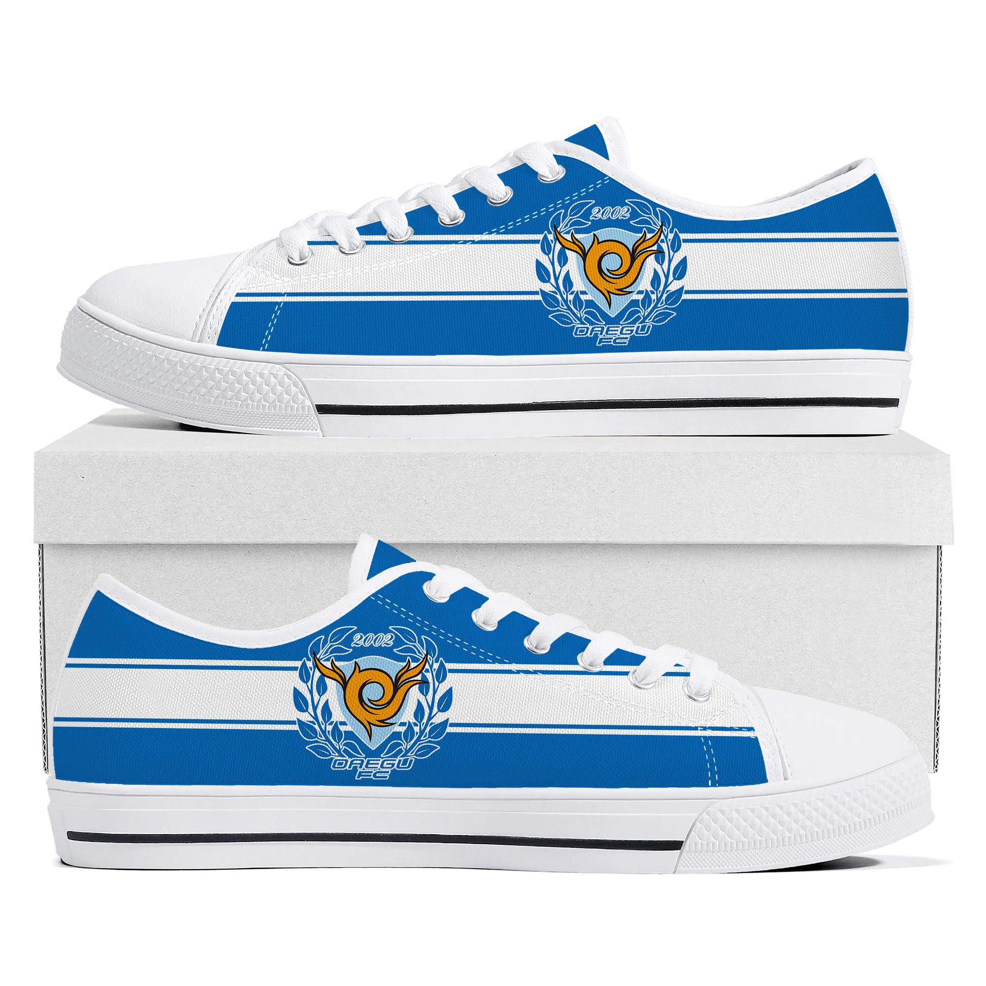 

대구 Daegu Football Low Top Sneakers Mens Womens Teenager Canvas High Quality Sneaker Casual Custom Made Shoes Customize DIY Shoe