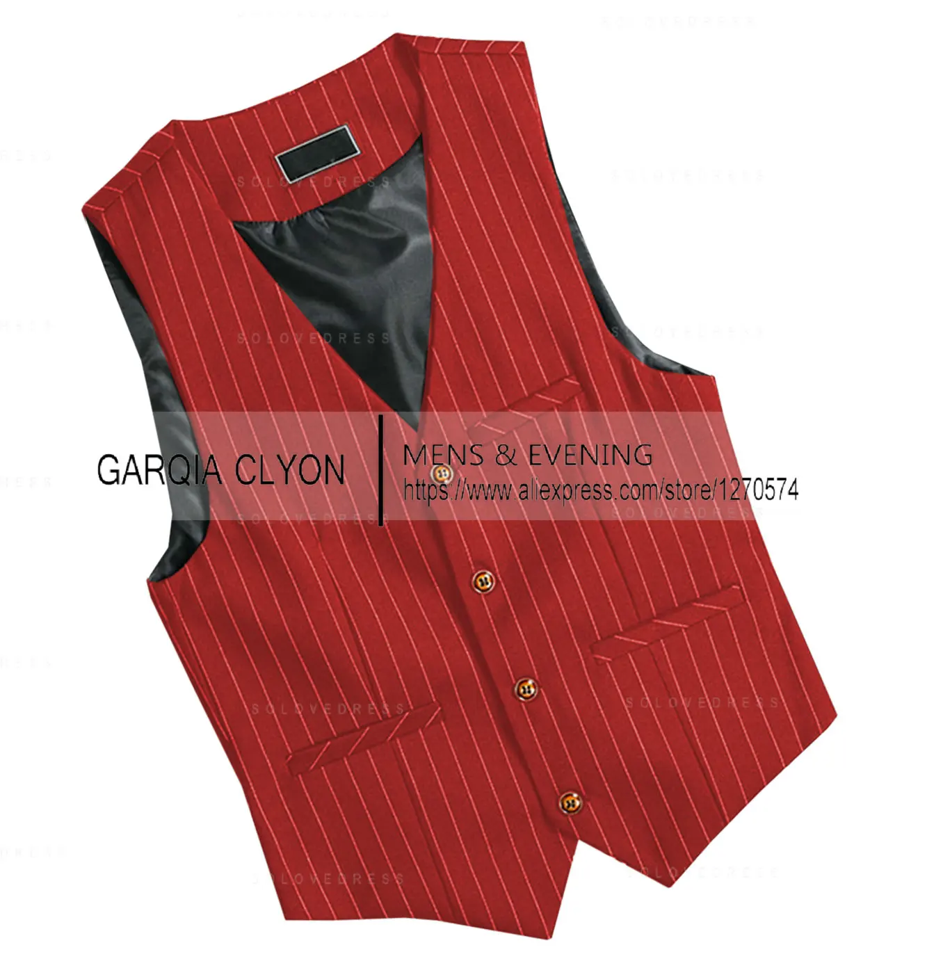 Mens Suit Vest 1920s Mens Vest Slim Fit Formal Business Gangster Waistcoat Striped Tops Cropped Tank Tops Vests