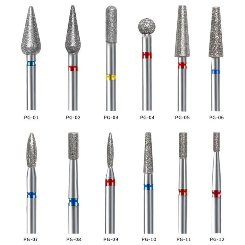 Russian Manicure Cutters Barrel Nail Drill Bits 3/32" Rotary Burr Cuticle Burr Electric Drills Accessories Tools nail drill bit electric nail drill bit manicure drill bit electric manicure drill