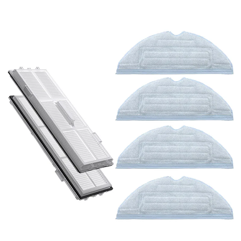 

6Pack Hepa Filter Mopping Cloths For Xiaomi Roborock S7 T7S T7plus T7splus Robot Vacuum Cleaner Spare Parts