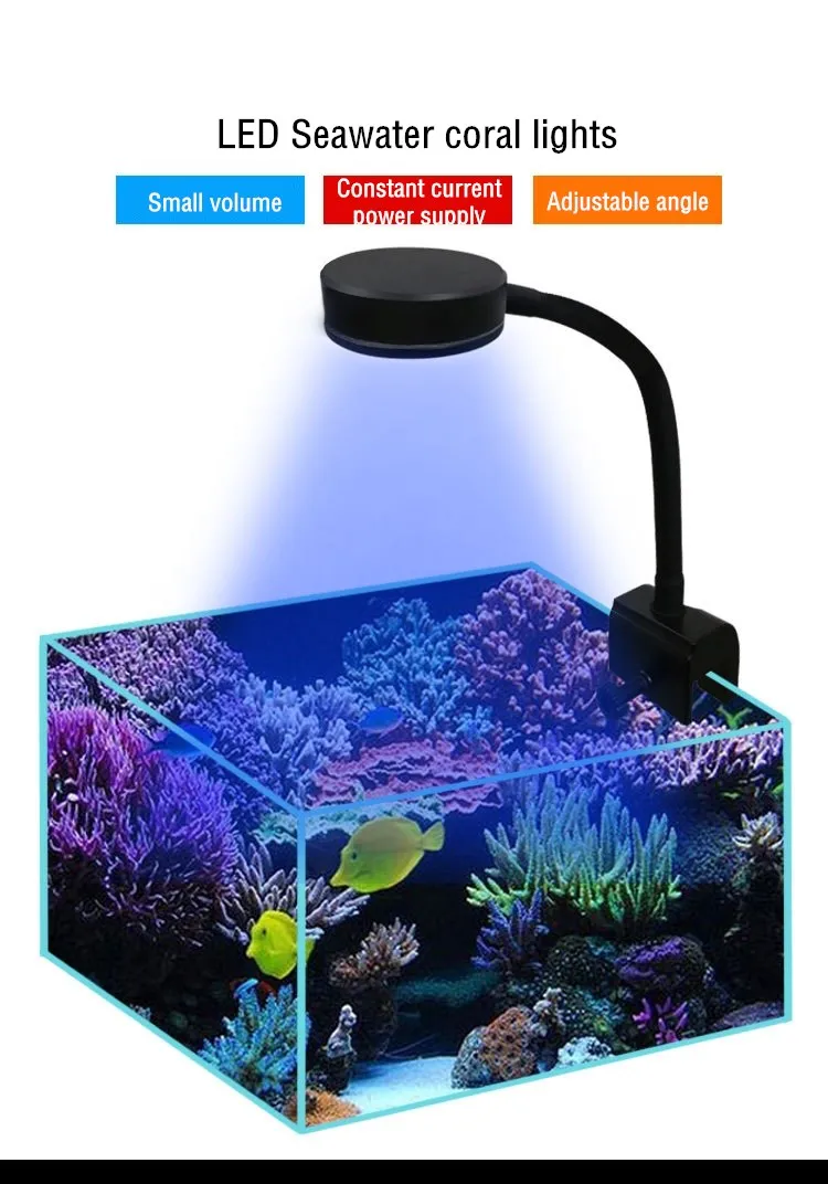 Full r-Lumière LED pour aquarium avec contrôleur filaire, Characterprecious  Fish, Incl Plant Light, Récif précieux pour les lieux d'eau salée -  AliExpress