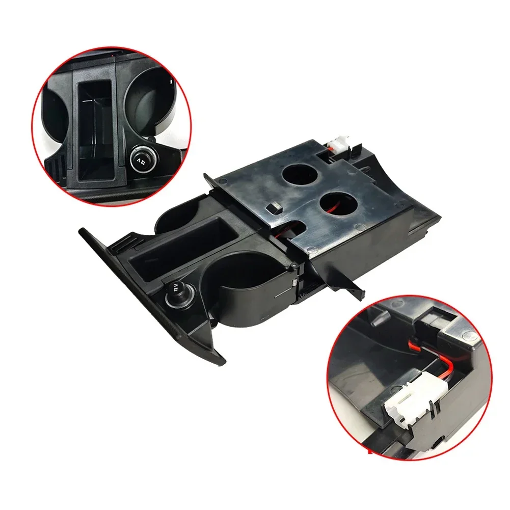 Center Console ABS Metal Multivan CAMPER Center Console Easy To Use High Quality Water Cup Holder