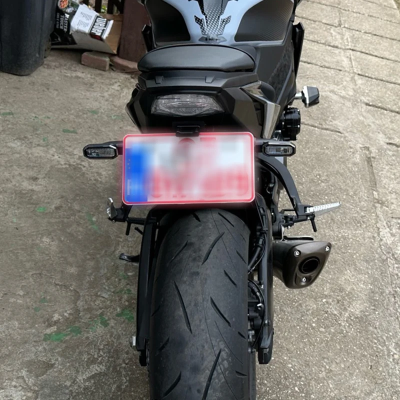 Für Suzuki GSX S1000 GSX S1000F GSX-S GSX S1000 F 2022 2023 Motor Kennzeichen Rahmen Halter Halterung Fender Eliminator Schwanz Ordentlich – Detail 2