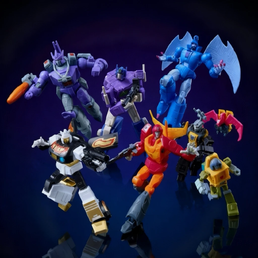 AULDEY-caja ciega de transformación, serie AAE, onda, estrella oscura, figura articulada, Galvatron Megatron Optimus Prime, juguete