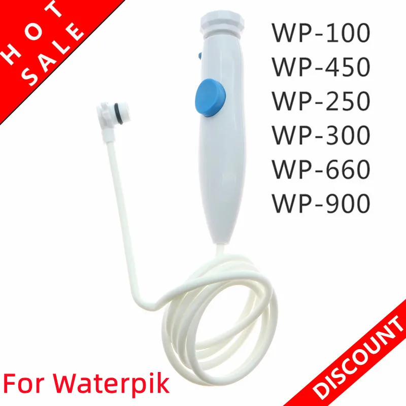 9pcs water flosser oral dental irrigator extra replacement jet tip nozzle for wp 100 wp 450 wp 250 wp 300 wp 660 wp 900 For Waterpik WP-100 WP-450 WP-250 WP-300 WP-660 WP-900 Oral Hygiene Accessories Water Flosser Dental Water Jet Replacement Tube