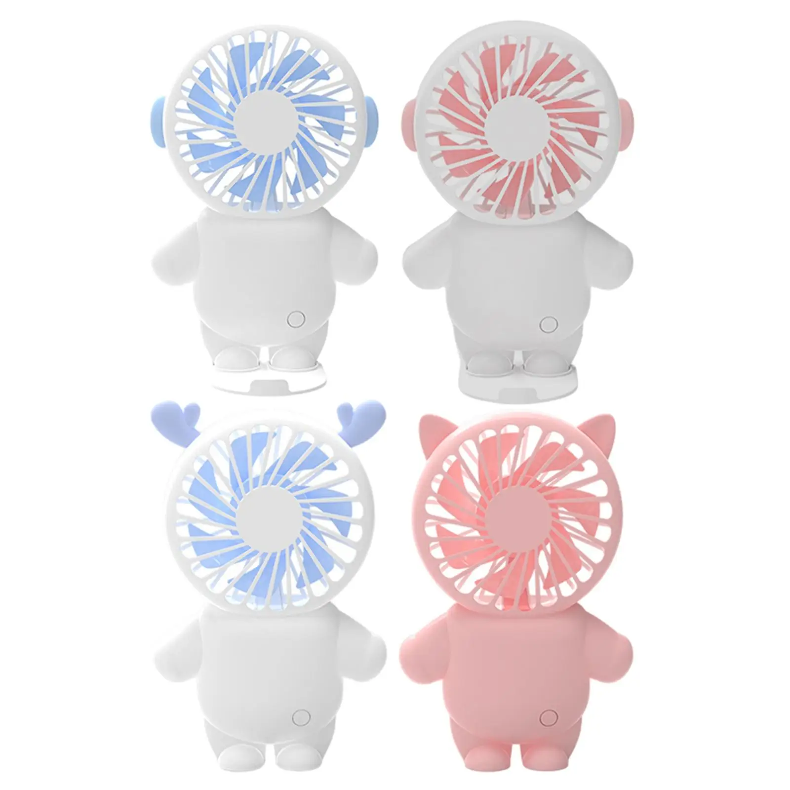 

Small Handheld Fan 3 s USB Rechargeable Battery Powered 600mAh Battery for Desk
