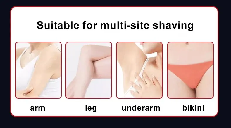 Description Picture 5 of itemWomen's Electric Private Hair Remover, Armpit Hair Shaver, Leg Hair Shaver, Private Razor, Female Only Trim,Gift for Women