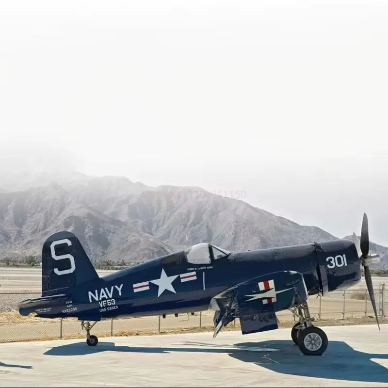 Electric Remote Control Pirate F4U World War II Model Aircraft
