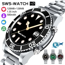 

2022 NEW Smart Watch Is Suitable for Rolex Green Water Ghost Exercise Heart Rate Fitness Blood Oxygen Watches Men for Woman