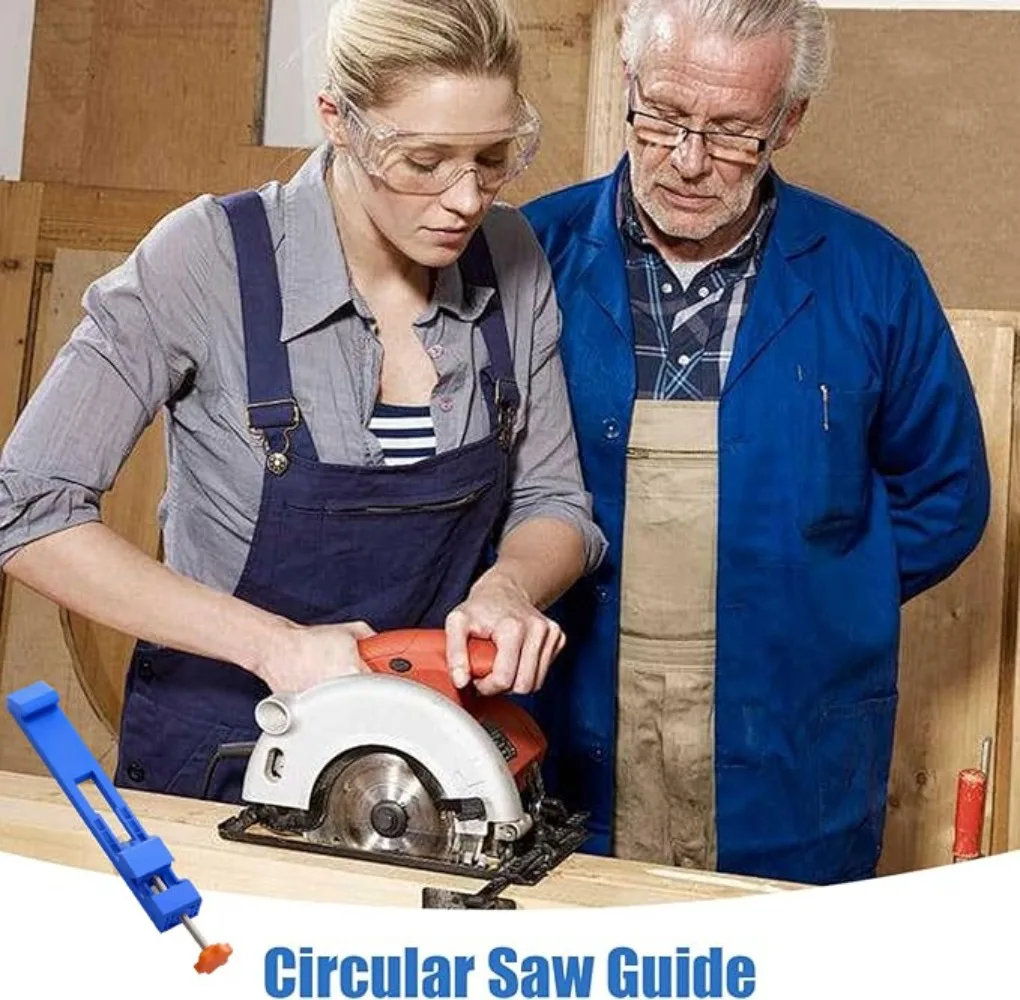 Guida Per Sega Circolare E Fresatrice - Utensile Di Precisione Per Tagli Legno E Lavorazioni Angolate - Foto 7