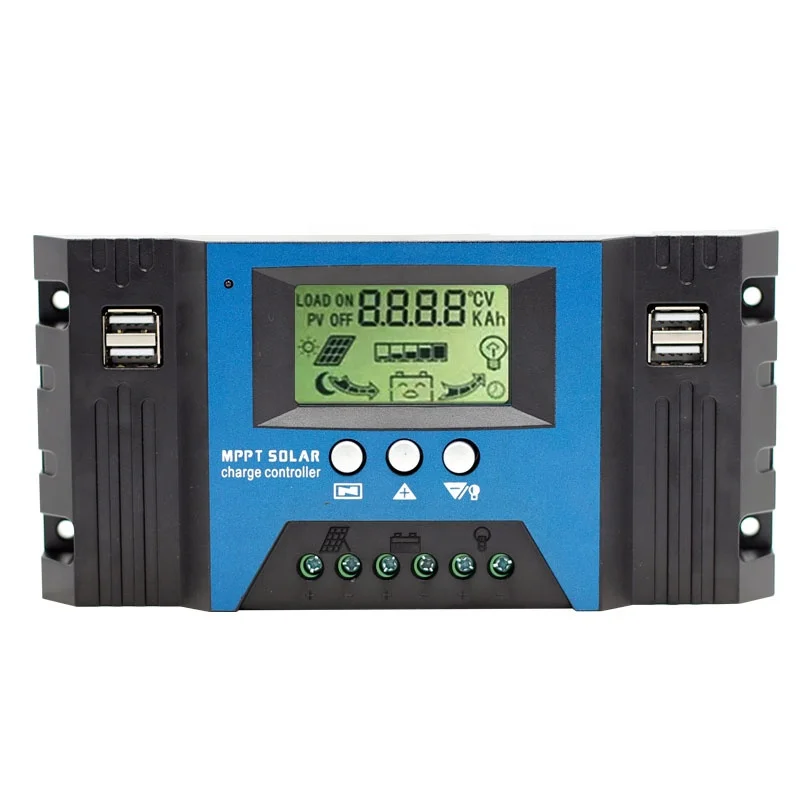 

Sun Power Auto 12V 24V Battery Regulator 10a 20a 30a 40a 50a 60a PWM Solar Energy System Power Charge Controller