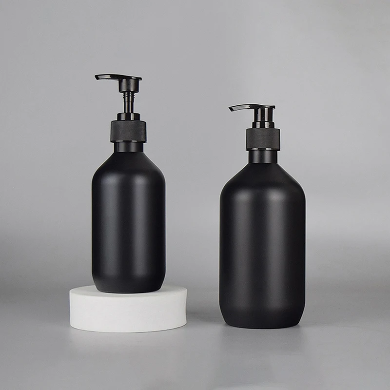 Plastic Soap Empty Pump Bottles Lotion Container Shampoo Dispenser 300/500ml 2Pcs