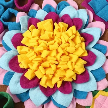 Dogs Snuffle Mat Pet Leak Food Anti Choking Mat Cat Dog Training Blanket Nose Work Toy Pet Slowing Feeding Intelligence Mat 2