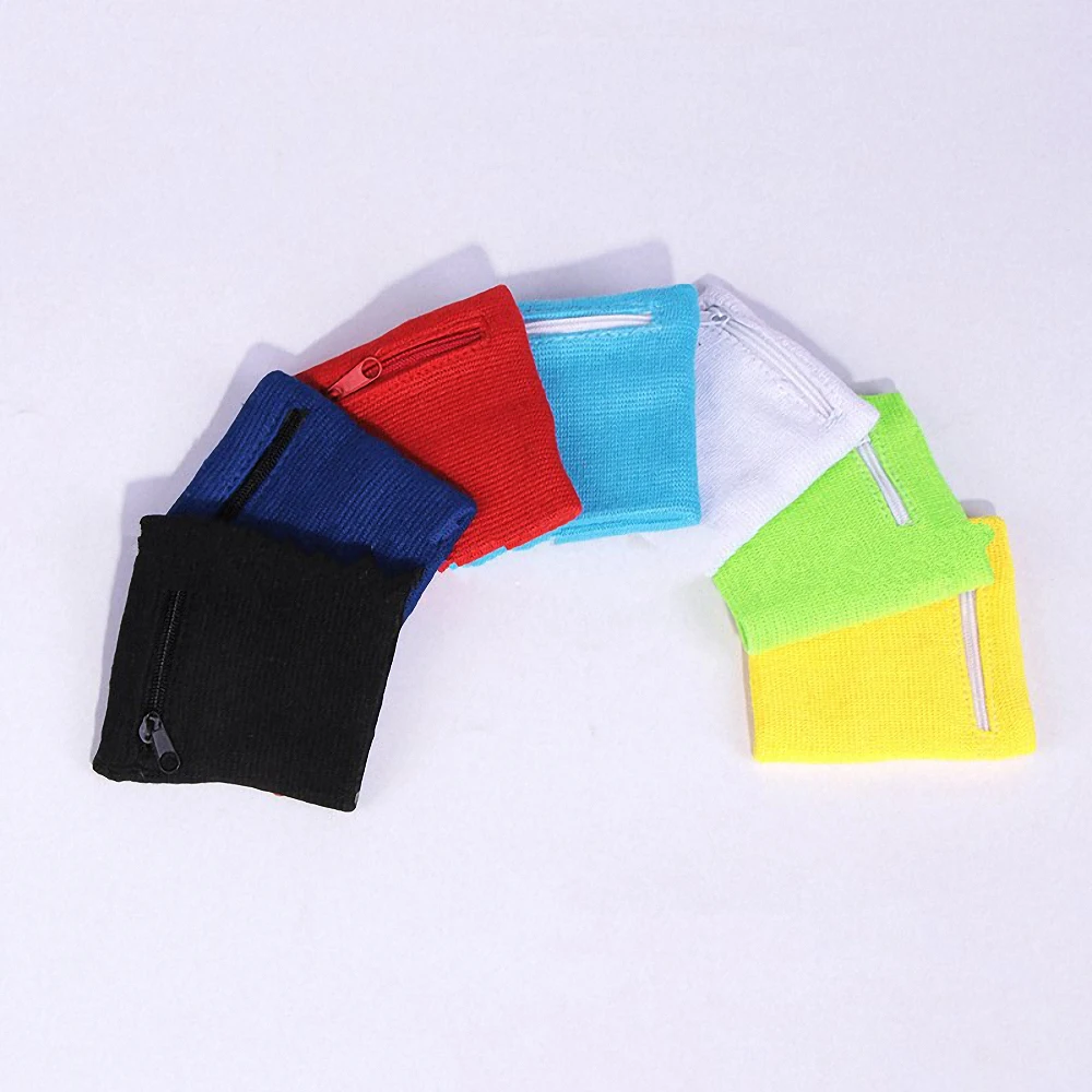 Wrist Sweat Wristbands And Wallet Pouch 1Pcs Sport Wristband