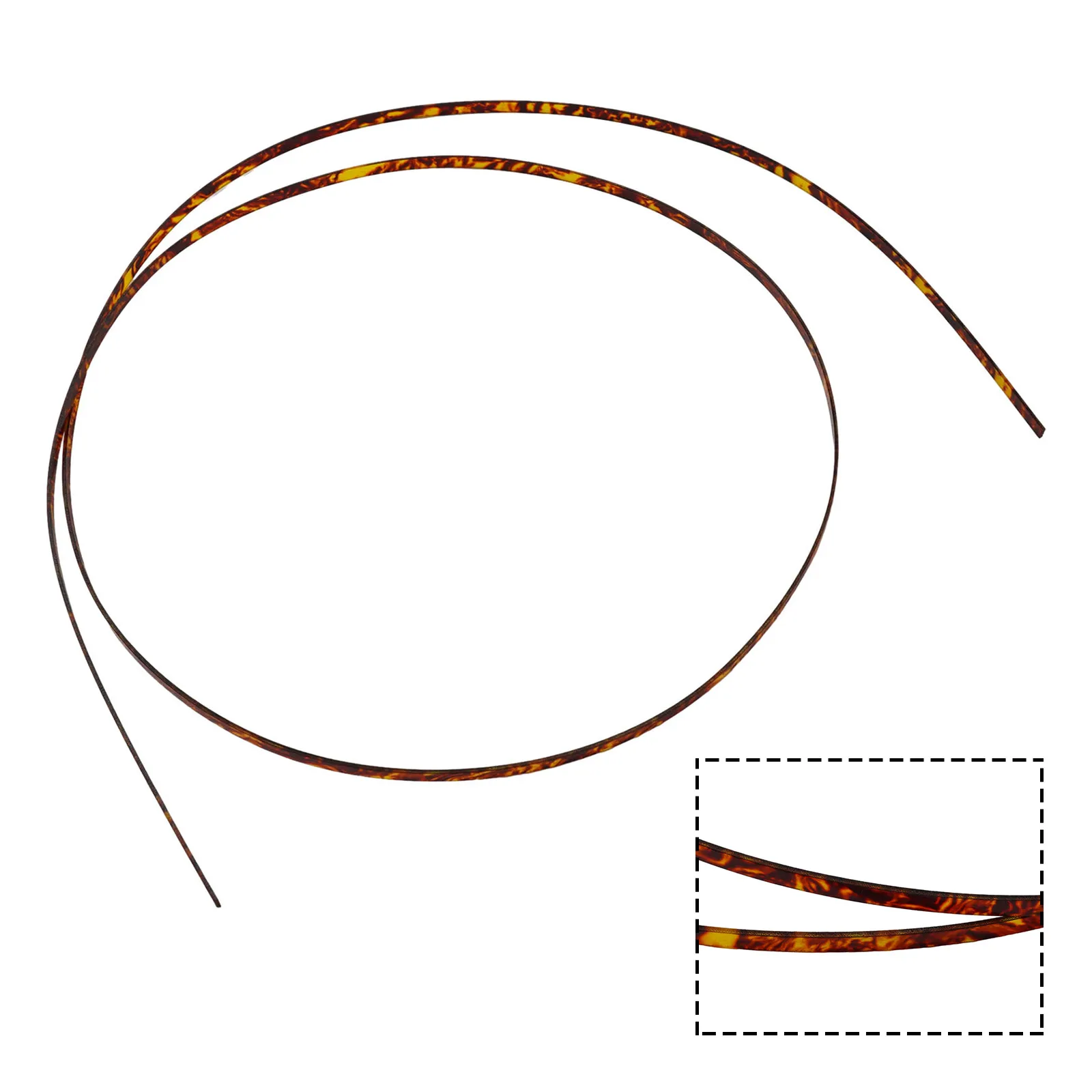 Gitarre Bindung Purfling Streifen Rand Trim Inlay Hals Körper Gitarrenbauer Werkzeug Für 1600*6mm Dicke Celluloid Akustische klassische Guita – Detail 5