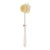 1pc Double-sided Long Handle Shower Brush Rub Back Brush Soft Bristle Shower Brush Rub Mud To Remove Dust Scrub Brush Tool 6