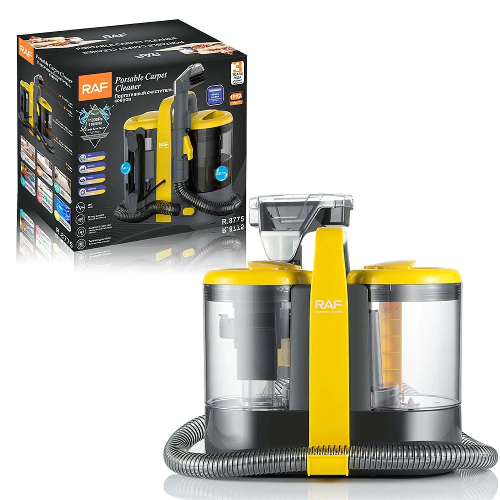 Carpet Upholstery Cleaner Machine Spray and Suction Handheld Pet Stain Remover Carpet Shampooer for Curtain Sofa Fabric Cleaning Carpet Upholstery Cleaner Machine Spray and Suction Handheld Pet Stain Remover Carpet Shampooer for Curtain Sofa Fabric Cleaning