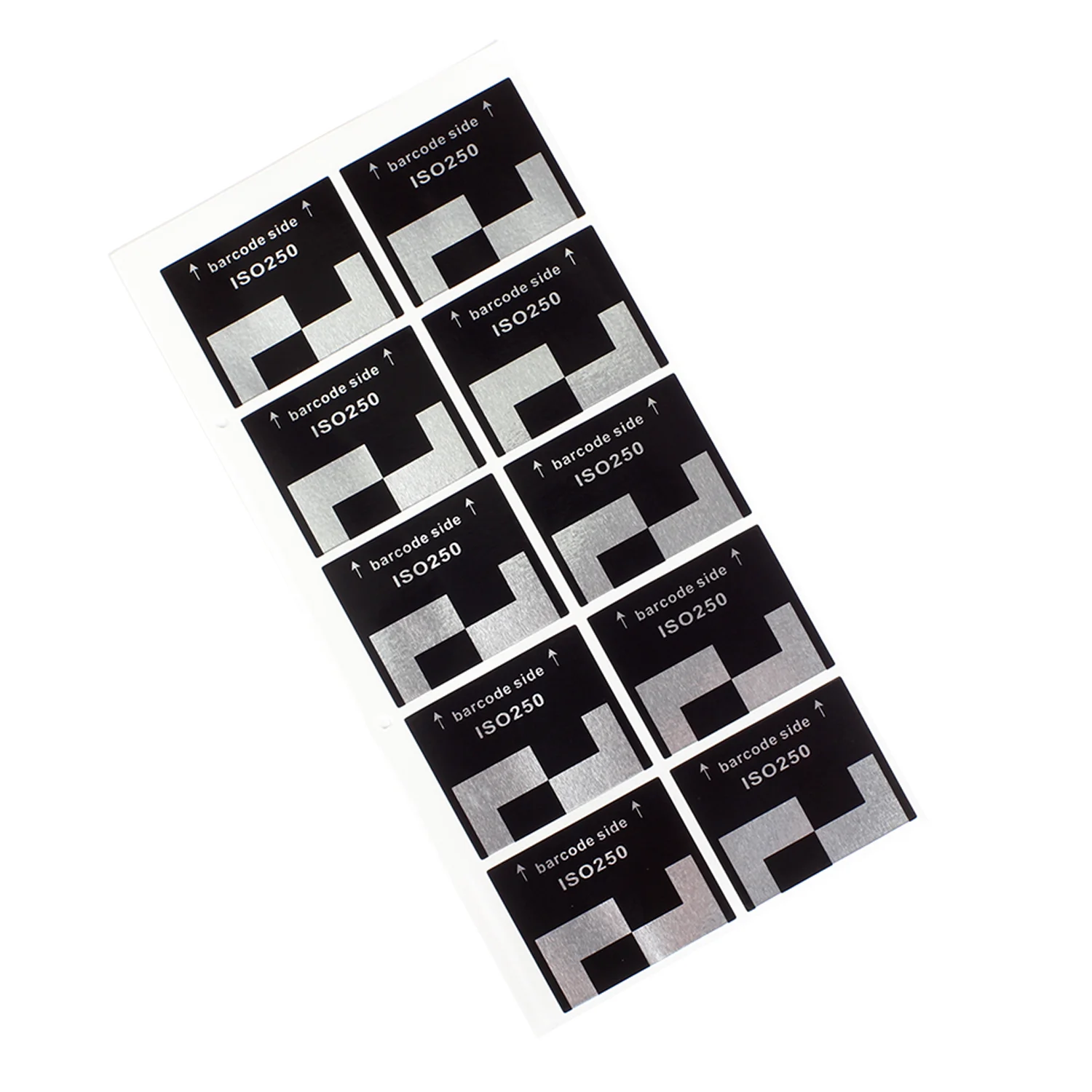 10pages 135 35mm Film Cassette DX Code Sticker ISO50 100 200 250 400 500 Bulk Film Label Hand Roll Auto-ISO Detected