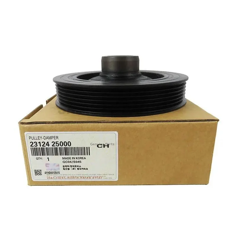 Crankshaft Belt Pulley For Hyundai Coupe Elantra Matrix Elantra Tiburon Tucson23124-23510 23124-23515