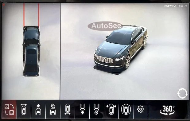 for Volvo S80 S90 car 360 degree camera 3D bird eye panoramic view Front rear side Surround parking reverse 4K dash system