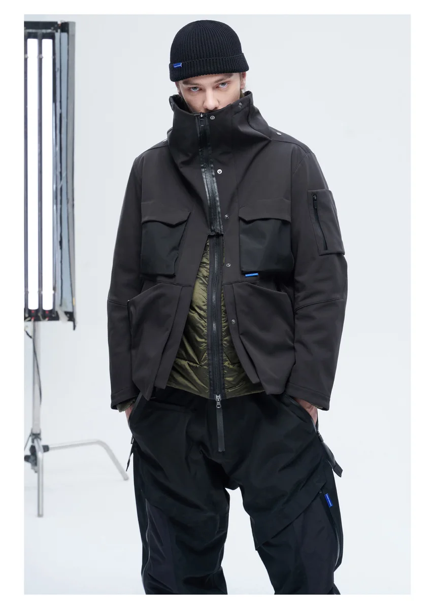 Reindee Lusion 21aw 3in1 all-enviroment waterproof scout jacket outer shell and inner jacket techwear gorpcore