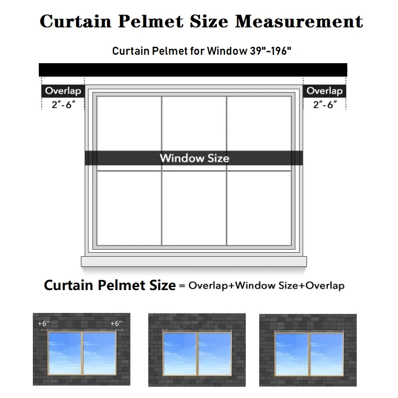 Binario Per Tende A Doppia Via - Bianco 200cm | Per Finestre Bay Con Pelmet Incluso - Foto 10