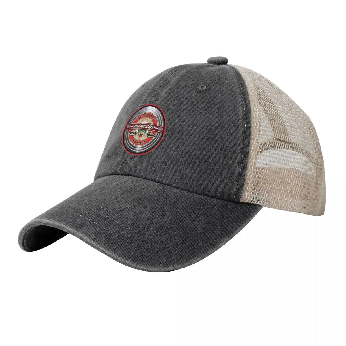 

Mercury Vintage Outboard Motors Baseball Cap derby hat |-F-| Girl Men's