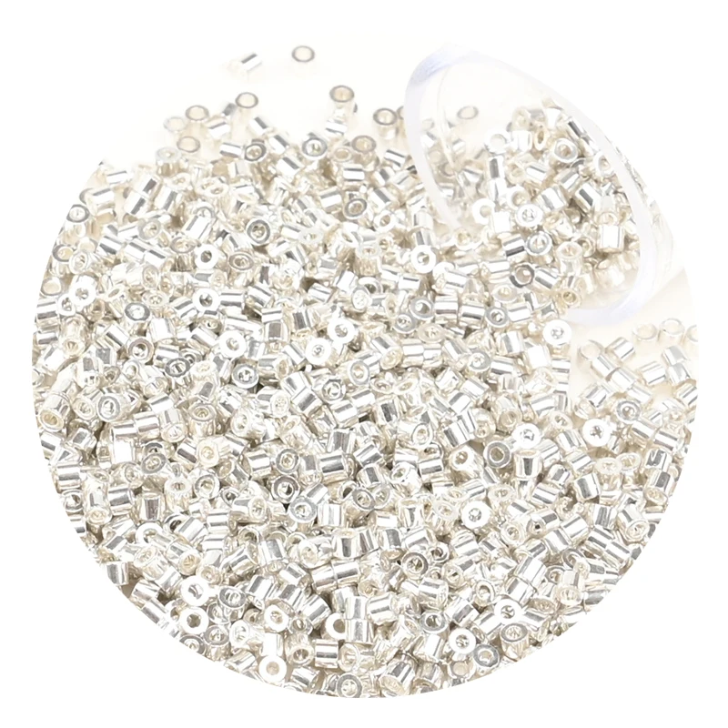 Uniform 11/0 antike goldene japanische Glasperlen zur Herstellung von Schmuck im französischen Stil, handgefertigte Perlenketten 1100 Stück/Packung – Detail 6