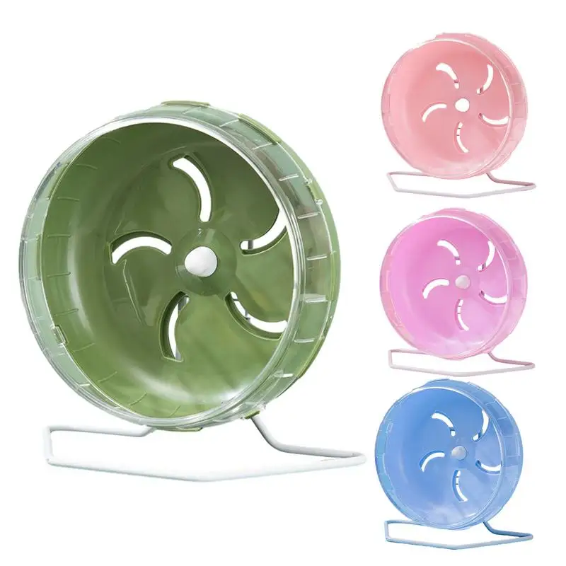 

Hamster Running Wheel 5.5 Inch Size Silent Small Pet Rotatory Jogging Wheel Small Pets Sport Wheel Toys Hamster Cage Accessories
