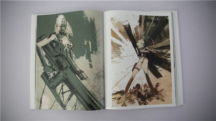 MGS Metal Gear Solid Officially Game Art Collection Album Ashley 