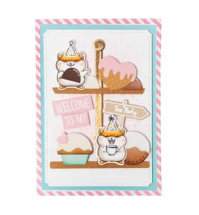 Christmas Metal Cutting Die And Go-karts and owls Stamps Scrapbooking Background DIY Decoration Craft Embossing Stencil