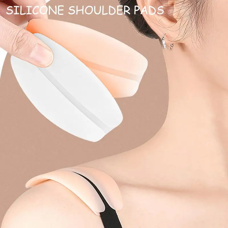 Shoulder Pads For Women Silicone Bra Strap Cushion Holder Non-Slip Protectors Pad Bra Strap Cushion Holder For Party Women