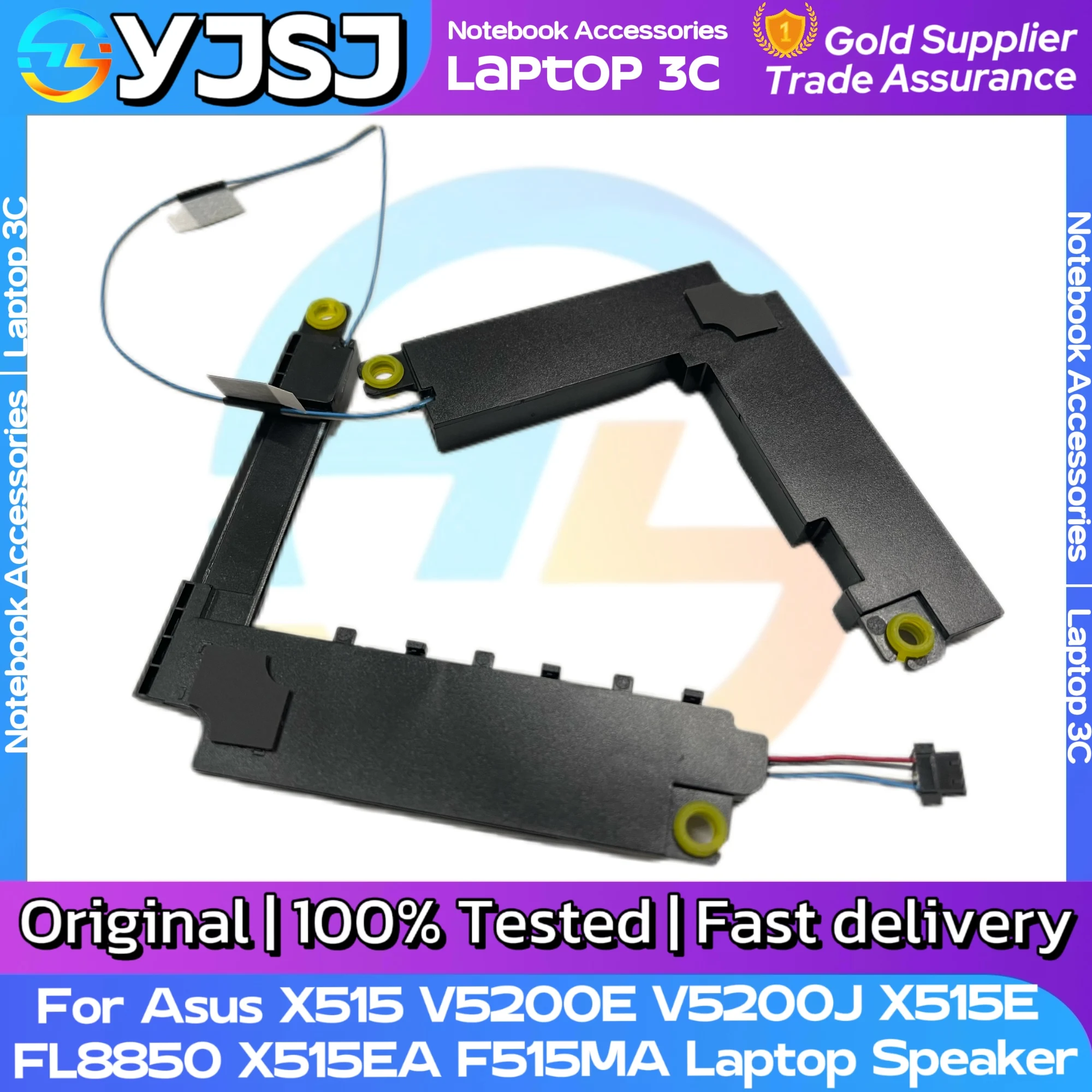 Laptop Speaker for Asus X515 V5200E V5200J X515E FL8850 X515EA F515MA L and R