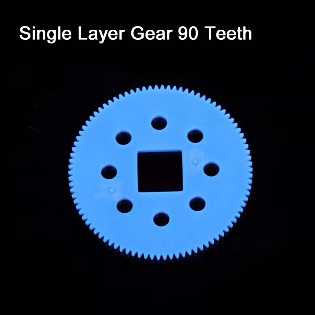 5Pcs Plastic Gear 64/96Teeth MXL Gear 90/130Teeth Single Layer 6x6/6x8mm Worm Motor Pinion DIY Toy RC Car Parts