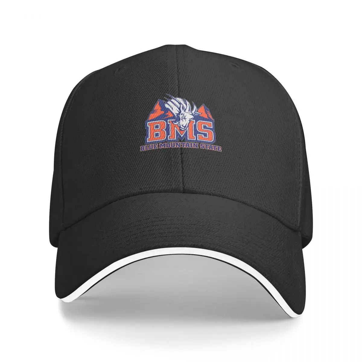 

BMS Blue Mountain State Baseball Cap Vintage cute Beach Bag Mens Hats Women's