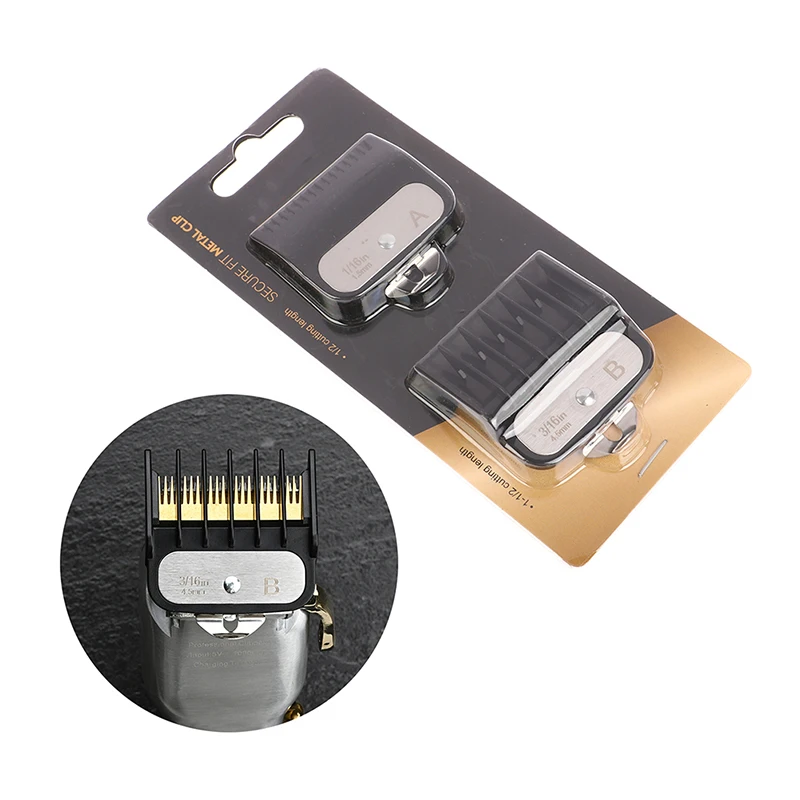 Description Picture 4 of item2Pcs 1.5mm+4.5 mm Attach Trimmer Parts Hair Clipper Guide Comb Set Standard Guards