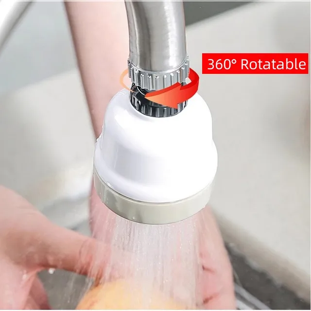3 Modes Faucet Aerator Moveable Flexible Tap Head Shower Diffuser Rotatable Nozzle Adjustable Booster Faucet Kitchen Accessories 4
