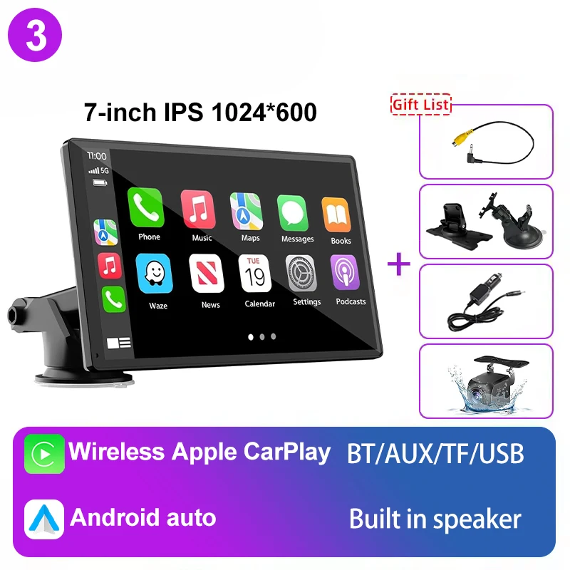 X7PLUS-Carplay-8LED