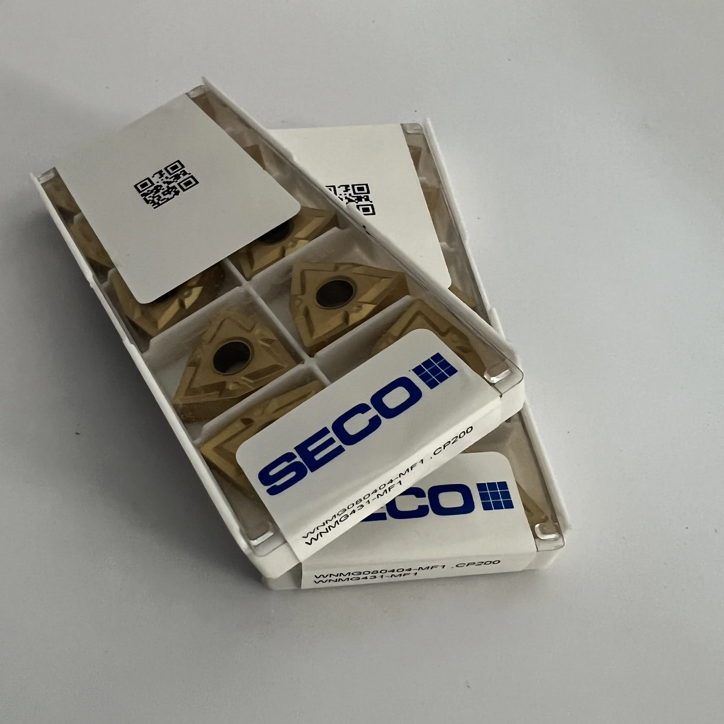 

SECO/WNMG080404-MF1,CP200 10Pcs CNC Blade