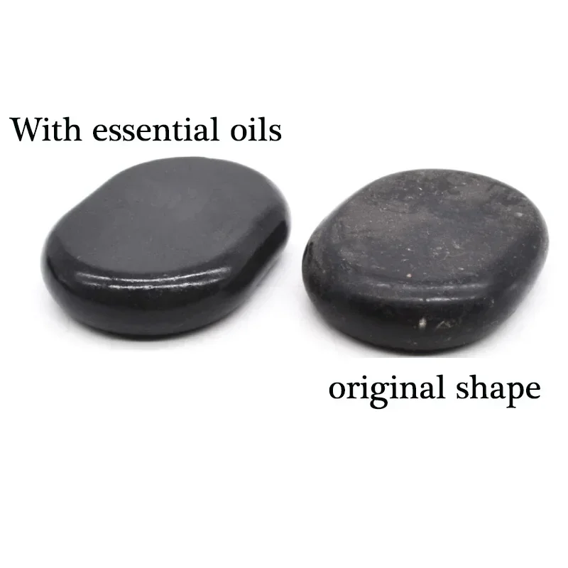 Facial Massager Massage Tool 1PC Natural Face Massage Stone Lava Basalt Hot Stone for Spa Massage Therapy Body Facial Therapy