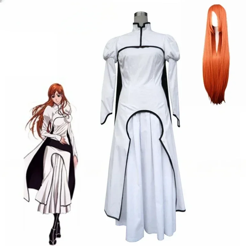 Anime Bleach Orihime Inoue Hollow World Hueco Mundo Kimono Uniform