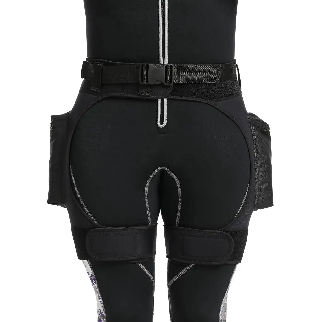 Diving Suits Wetsuit Pants Shorts Mens Wetsuit Short Pants Stretch Shorts with Pockets and Quick Release Buckle Adjustable Waist Belt Swimming Diving Shorts